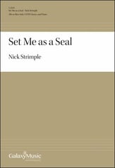 Set Me as a Seal SATB choral sheet music cover